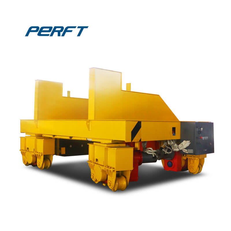 Capacity 25 Tons Battery Power Transfer Cart On-rail For Move 